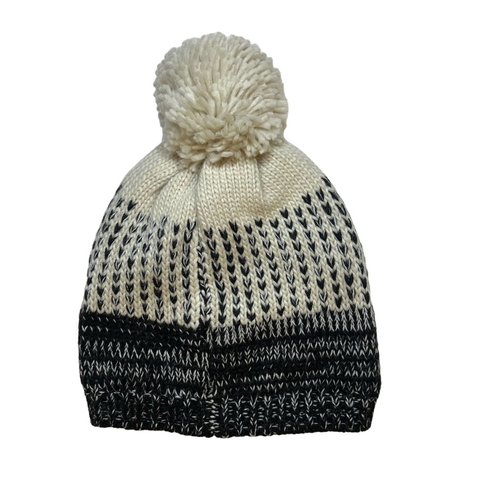 Hat Attack Apres Ski Beanie Black New